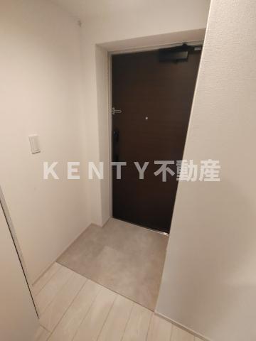 玄関　収納もある玄関です