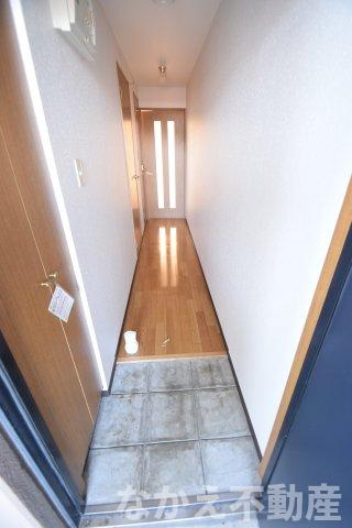 玄関　ゆったりとした玄関です