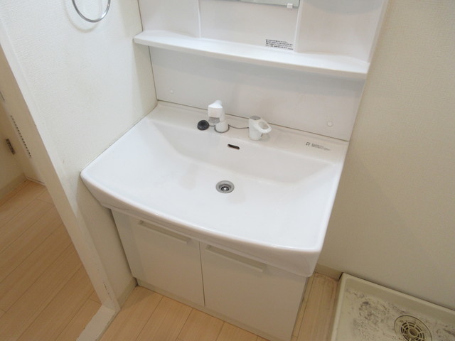 洗面設備　シャンプードレッサー付きです