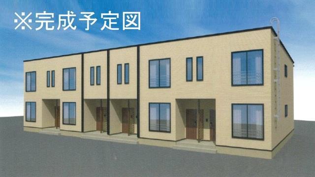 建物外観　完成予定外観図