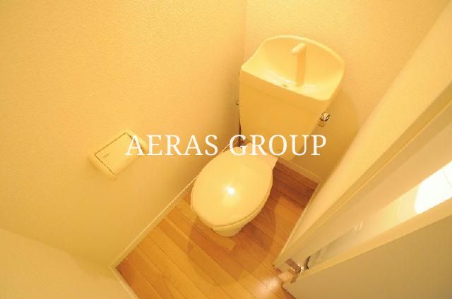レオパレスプリムローズのトイレ写真