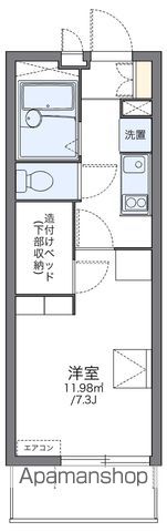 レオパレスコンフォートマックの間取り写真