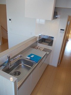 キッチン　使い勝手の良いカウンターキッチンです♪