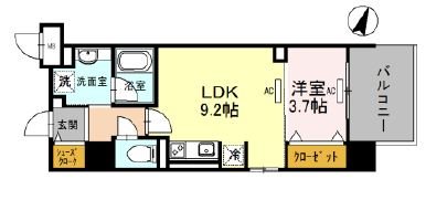 STOLZ KISHIBEの間取り写真