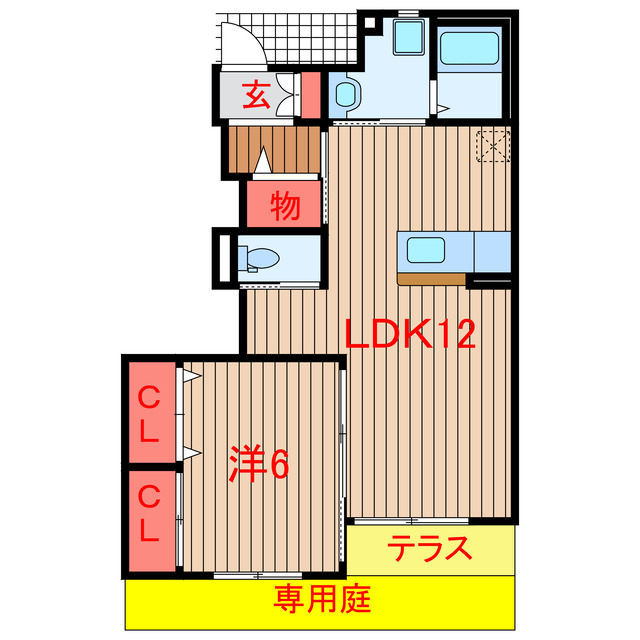 Live GardenIの間取り写真