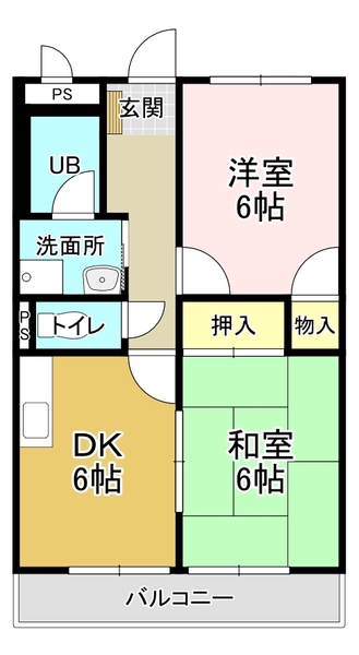 Surplus和合IIの間取り写真