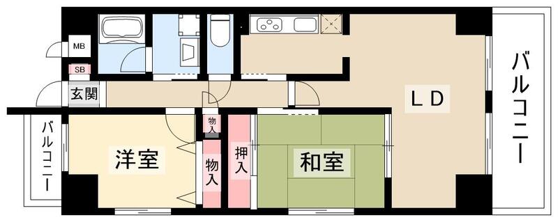 プライムレジデンス徳川の間取り写真
