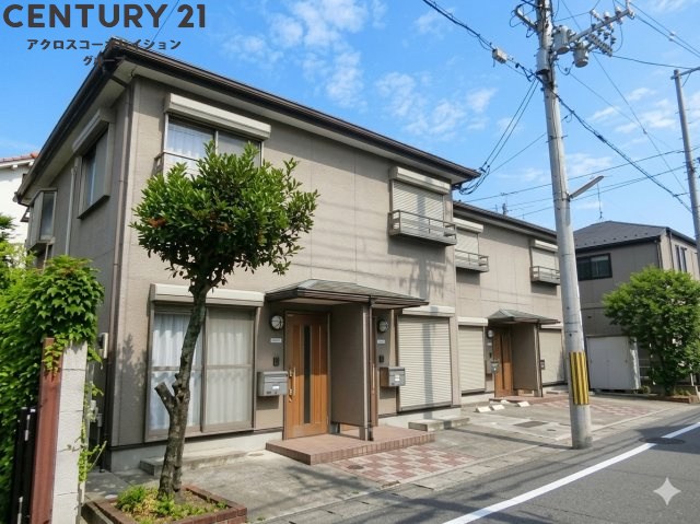 建物外観　戸建て感覚のメゾネットタイプです☆