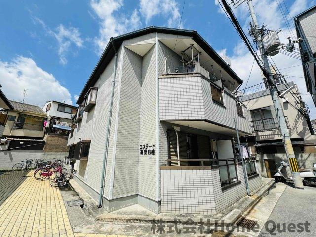 エステート高安B棟の外観写真