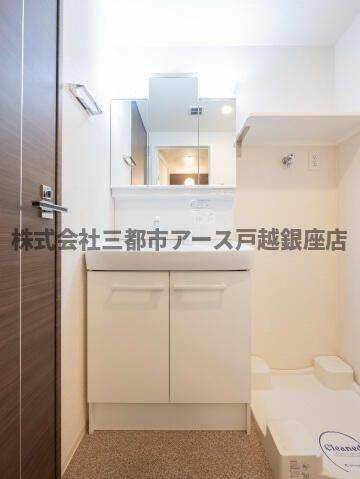 洗面設備　スカイコート品川パークサイドII