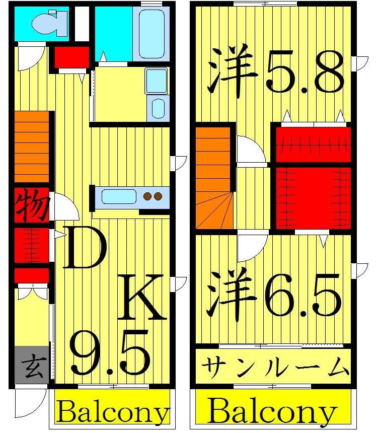 Star Fieldの間取り写真