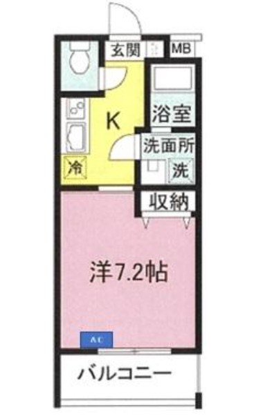 東京メトロ有楽町線 地下鉄赤塚駅 徒歩5分 3階建 築7年の間取り写真