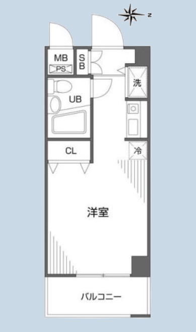 第62クリスタルマンションの間取り写真