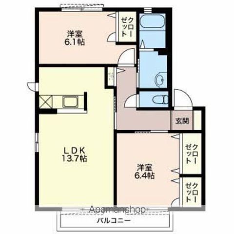 MastTown大森の間取り写真