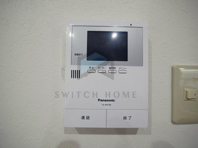 セキュリティ　モニター付きインターフォンです