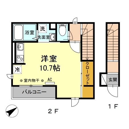ソレイユ常盤台の間取り写真