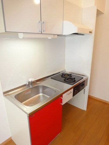 キッチン　2口ガスシステムキッチン