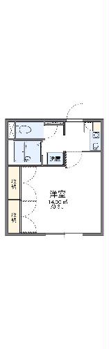 レオパレスリバティー１の間取り