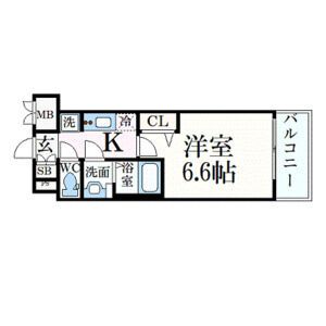 プレサンスNAGOYA本陣の間取り