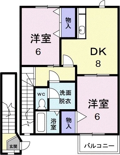 コスモエクセルの間取り