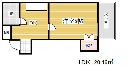 ヴィラパックス神戸の間取り