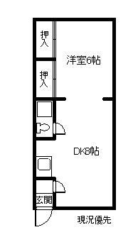 ハイツ田渕の間取り