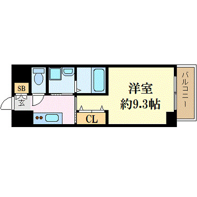 ブリエ福山西町の間取り