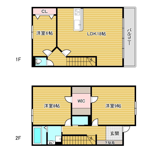 ガルデニア芦屋の間取り