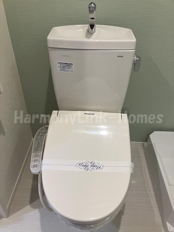 トイレ　ハーモニーテラス北小岩VIの清潔感のあるトイレです☆