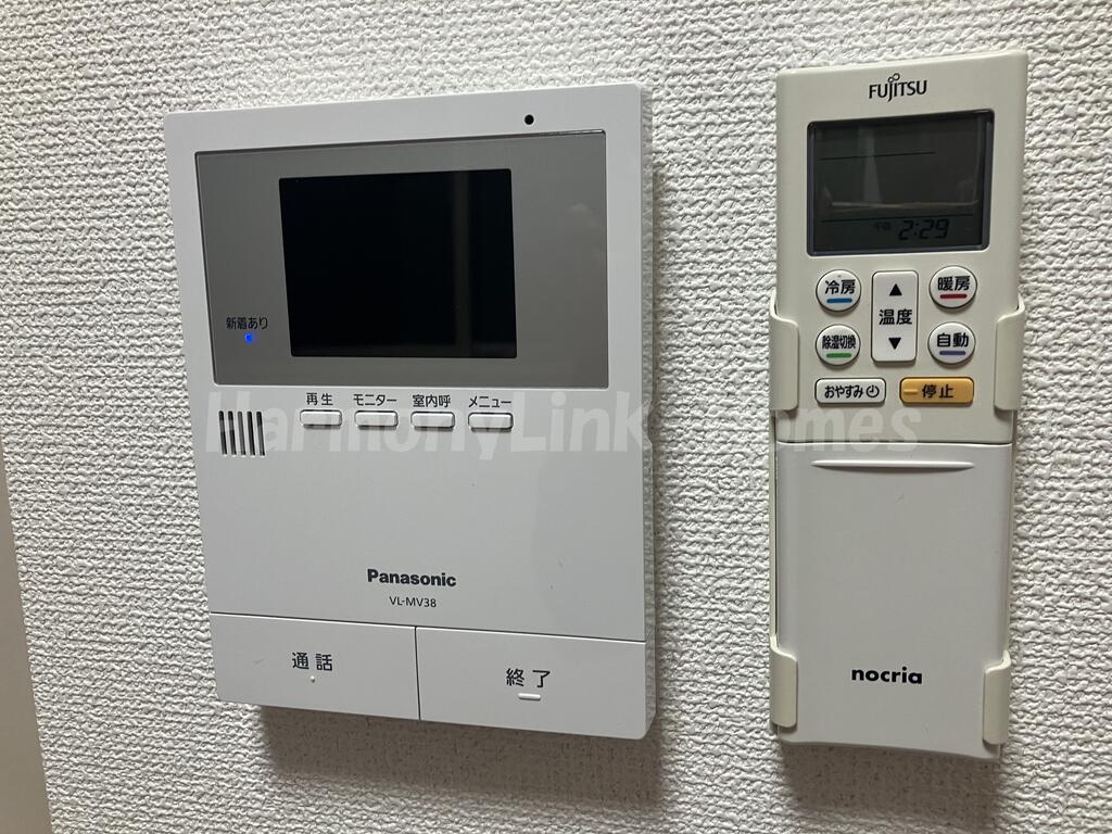 セキュリティ　ハーモニーテラス北小岩VIのTV付インターホン☆