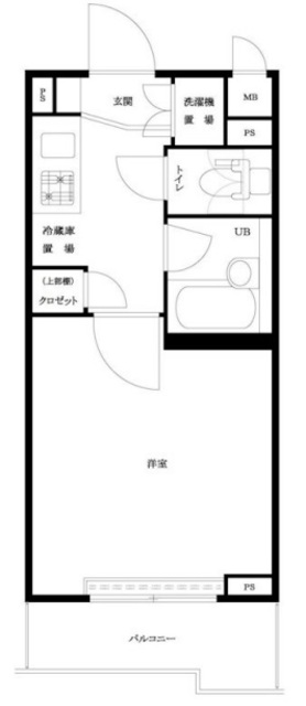 ルーブル大鳥居の間取り