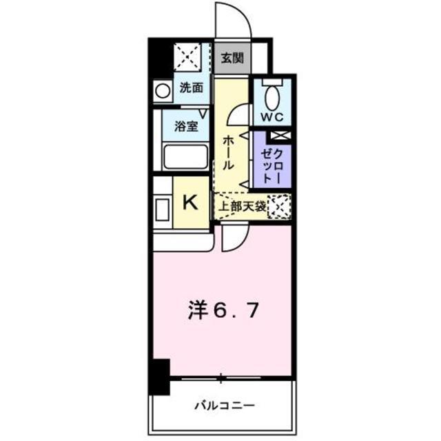 グレイス竹下の間取り