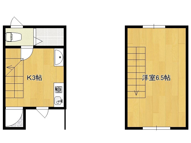 ｉｋｋａ西牟田Ｂの間取り