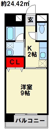 ミッドヒル本城の間取り