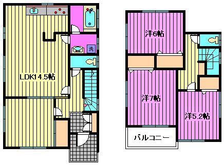 マイホームネクスト深作２丁目の間取り