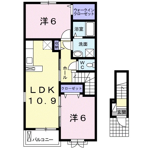 グラン・シャリオ　ａｎｎｅｘの間取り