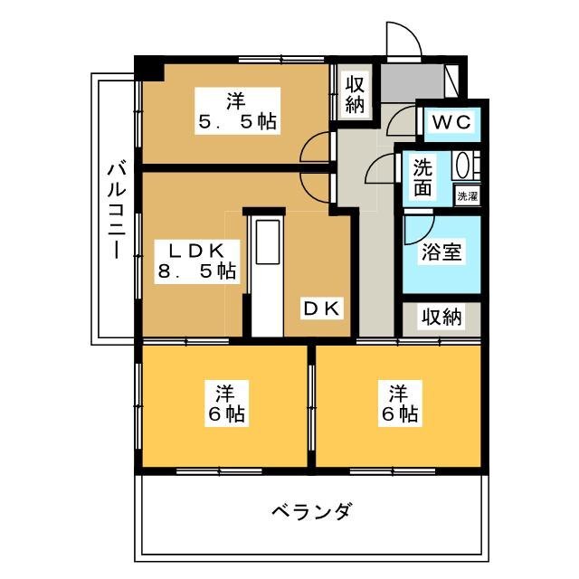 マンションＦＴＹの間取り