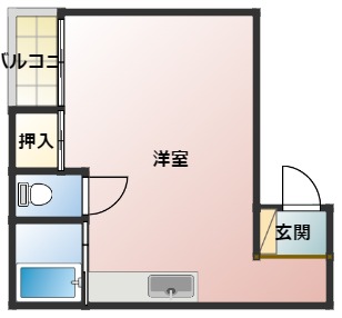 土谷ビルの間取り