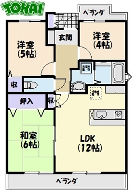 CENTURY HIGHLAND EASTの間取り