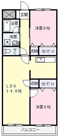 【Ｓｏｌｅｉｌ　ＩＷＡＴＡの間取り】