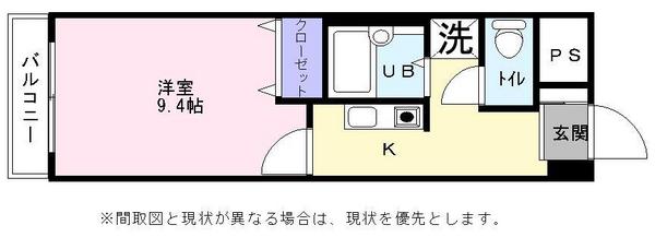 彦根市長曽根南町のマンションの間取り