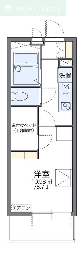 船橋市日の出のマンションの間取り