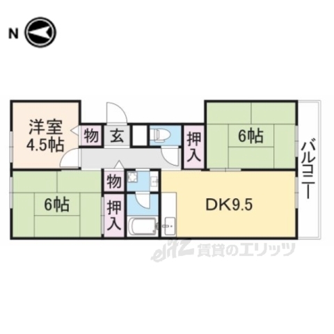 サンドミールの間取り