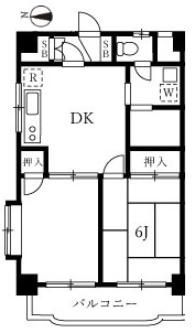 榎本ハイデンスの間取り