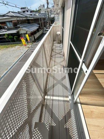 バルコニー　バルコニーがあります