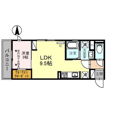 ルミエール　アルタイルの間取り