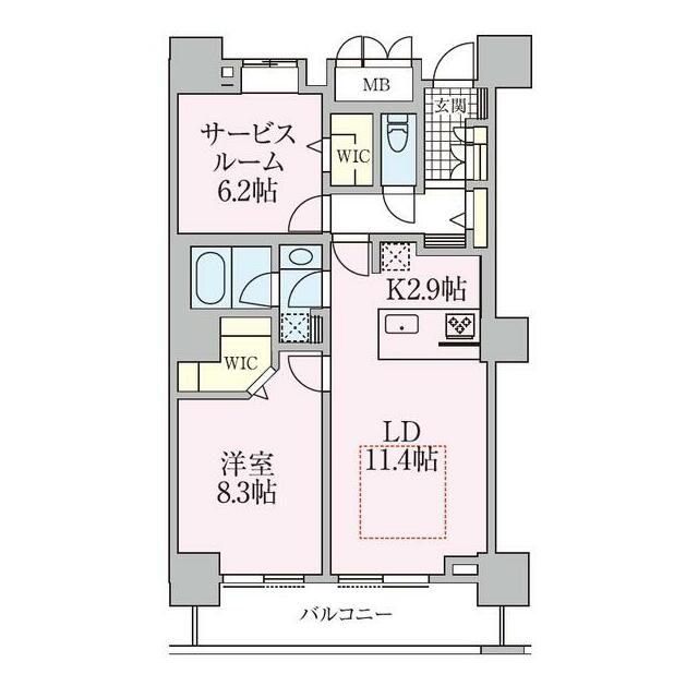 ロイヤルパークスタワー南千住の間取り