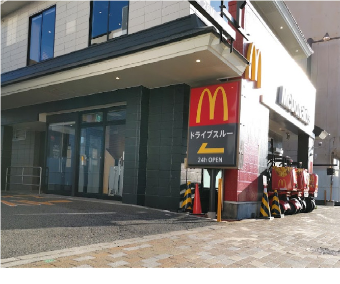 飲食店　マクドナルド 神戸大開通店（飲食店）まで605m