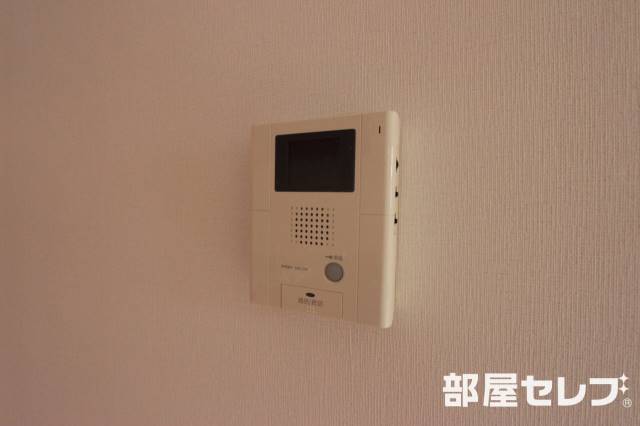 セキュリティ　モニター付きインターホン。