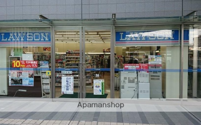 コンビニ　ローソン岡山リットシティビル店（コンビニ）まで180m